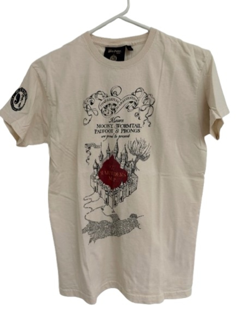 Warner Bros. Harry Potter Short-Sleeve Marauders Map Graphic Tee